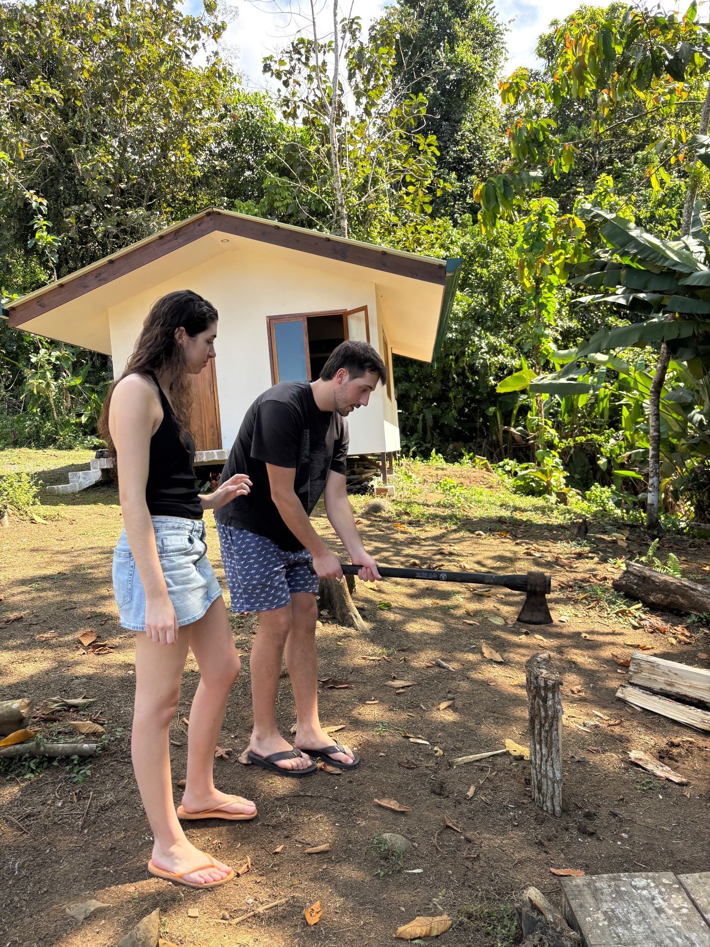 Guest moment at Tinamaste Hostel